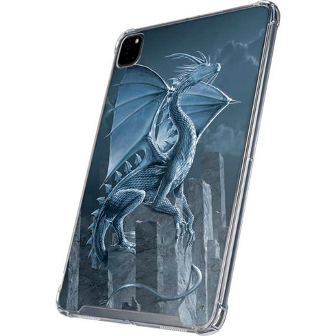 Silver Dragon by Vincent Hie iPad Cases