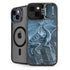 Silver Dragon by Vincent Hie iPhone 14 Kickstand Case