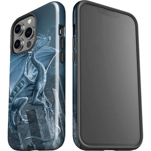 Silver Dragon by Vincent Hie iPhone 15 Pro Impact Case