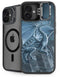 Silver Dragon by Vincent Hie iPhone 16 Kickstand Case