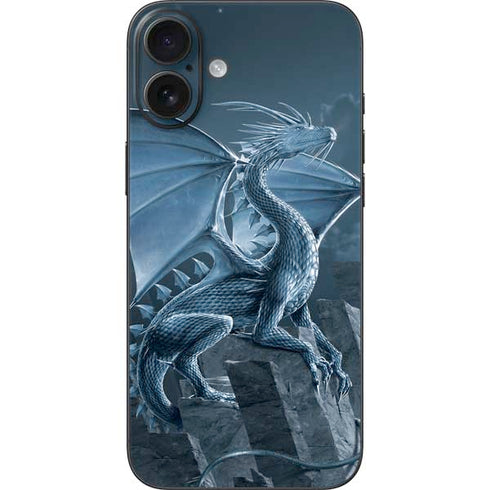 Silver Dragon by Vincent Hie iPhone 16 Plus Skin