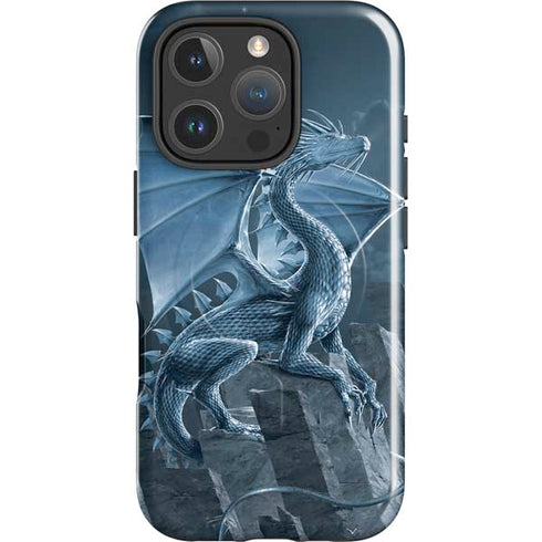 Silver Dragon by Vincent Hie iPhone 16 Pro Max Magsafe Impact Case