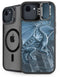 Silver Dragon by Vincent Hie iPhone 16e Kickstand Case