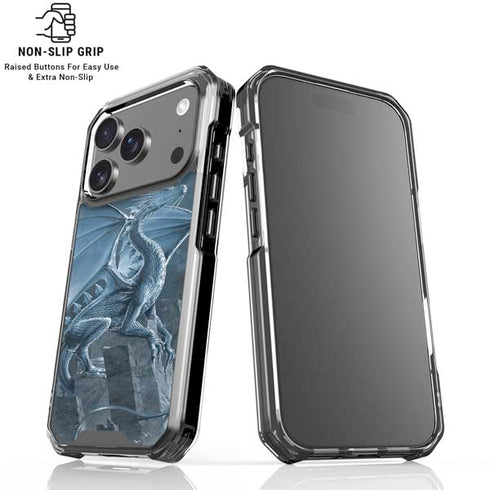 Silver Dragon by Vincent Hie iPhone 18 Pro Clear Case