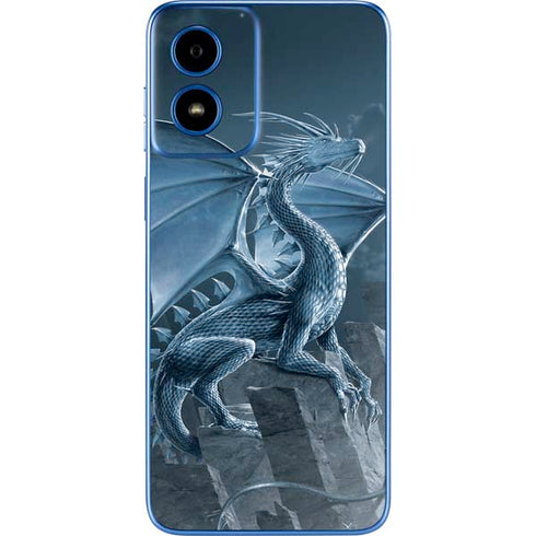 Silver Dragon by Vincent Hie Moto G Play 4G (2024) Skin