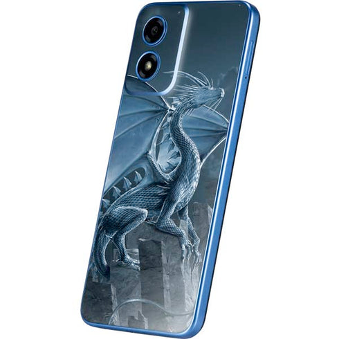 Silver Dragon by Vincent Hie Moto G Play 4G (2024) Skin