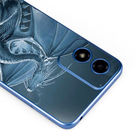 Silver Dragon by Vincent Hie Moto G Play 4G (2024) Skin