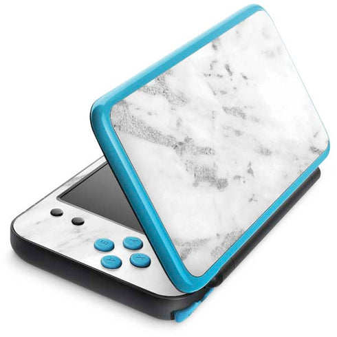 Silver Marble Nintendo Skins