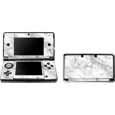 Silver Marble Nintendo Skins