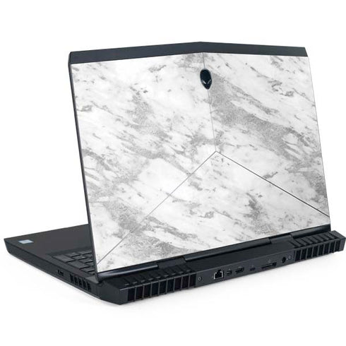 Silver Marble Dell Alienware Skin