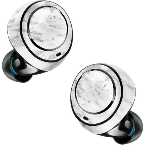 Silver Marble Amazon Echo Buds Skin