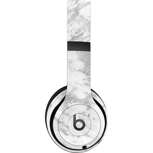 Silver Marble Beats Studio Pro Wireless Headphones Skin