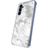 Silver Marble Galaxy A35 5G Clear Case