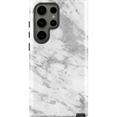 Silver Marble Galaxy S23 Ultra Pro Case