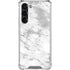 Silver Marble Galaxy S24 FE Clear Case