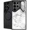 Silver Marble Galaxy S25 Ultra Kickstand Case
