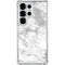 Silver Marble Galaxy S25 Ultra Clear Case