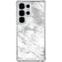Silver Marble Galaxy S25 Ultra Clear Case