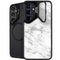 Silver Marble Galaxy S26 Kickstand Case