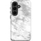 Silver Marble Galaxy S26 Plus Impact Case