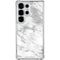 Silver Marble Galaxy S26 Ultra Clear Case