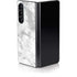 Silver Marble Galaxy Z Fold5 5G Skin