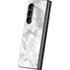 Silver Marble Galaxy Z Fold5 5G Skin