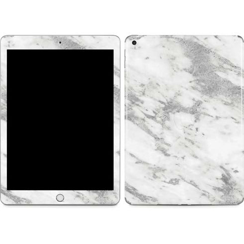 Silver Marble Apple iPad Skin