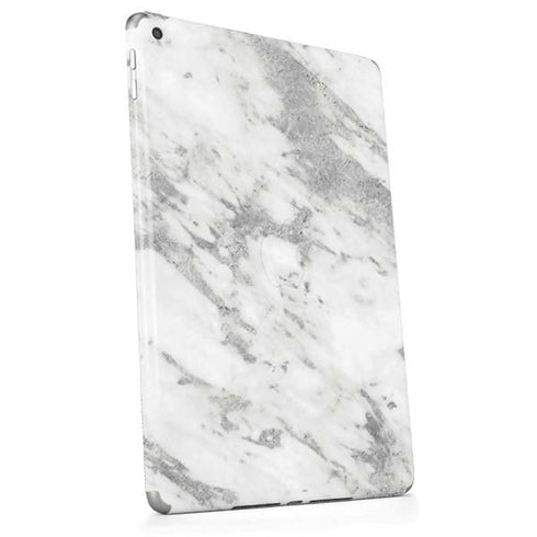 Silver Marble Apple iPad Skin