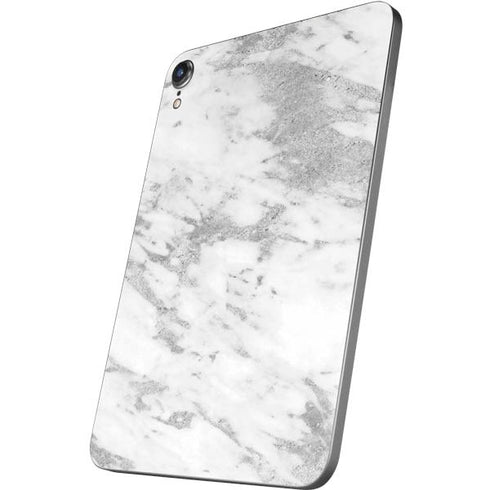 Silver Marble Apple iPad Mini Skin