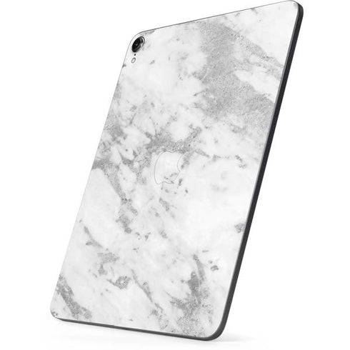 Silver Marble Apple iPad Pro Skin