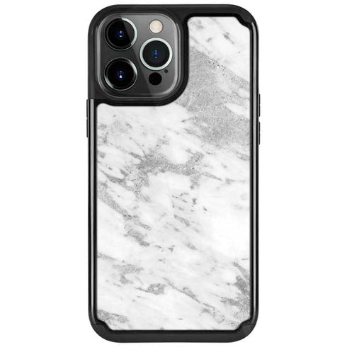 Silver Marble iPhone Cases
