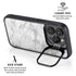 Silver Marble iPhone 13 Pro Max Kickstand Case