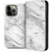 Silver Marble iPhone 14 Pro Max Folio Case