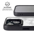 Silver Marble iPhone 15 Kickstand Case