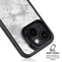 Silver Marble iPhone 15 Plus Kickstand Case