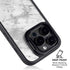 Silver Marble iPhone 15 Pro Kickstand Case