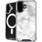 Silver Marble iPhone 16 MagSafe Case