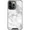 Silver Marble iPhone 16 Pro Clear Case