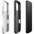 Silver Marble iPhone 16 Pro Impact Case
