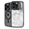 Silver Marble iPhone 16 Pro Kickstand Case