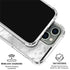 Silver Marble iPhone 16 Pro Max Clear Case