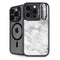 Silver Marble iPhone 16 Pro Max Kickstand Case