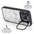 Silver Marble iPhone 16 Pro Max Kickstand Case