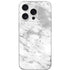 Silver Marble iPhone 16 Pro Skin