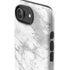 Silver Marble iPhone 16e Impact Case