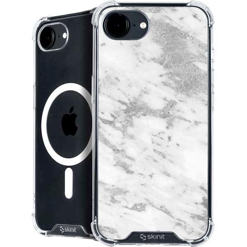 Silver Marble iPhone 16e MagSafe Case