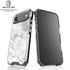 Silver Marble iPhone 17 Air Clear Case
