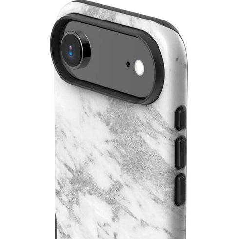 Silver Marble iPhone 17 Air Impact Case