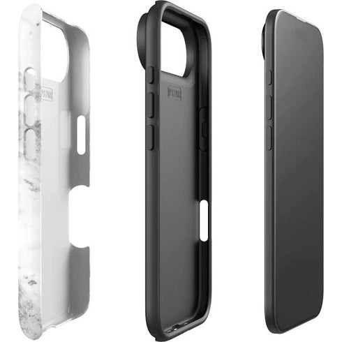 Silver Marble iPhone 17 Air Impact Case